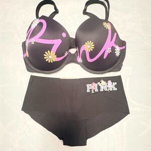 PINK Victoria's Secret Bra and Panty Set